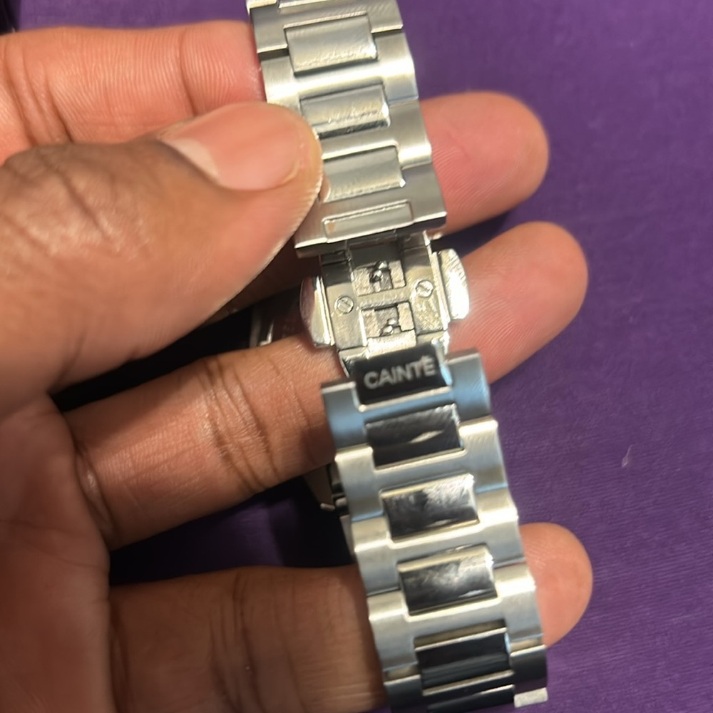 New Men’s Cainte Laurent Black Quartz watch. - Picture 5 of 9
